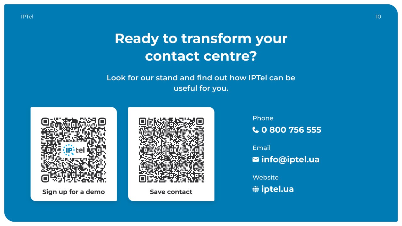 Marketing Department for IPTel: Our Case