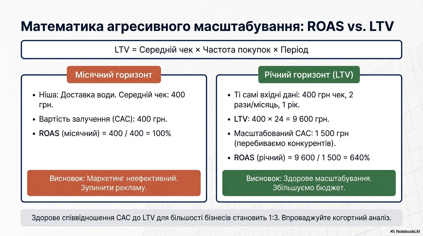 Математика агресивного масштабування